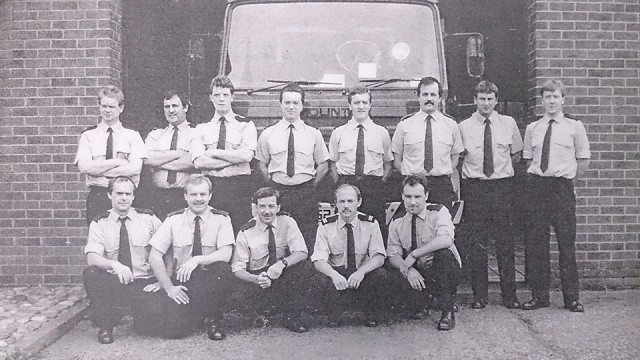 Blue Watch Sighthill - 1984